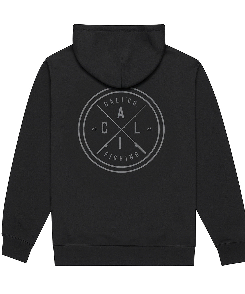 CALI Fishing Hoodie – Stealth Black