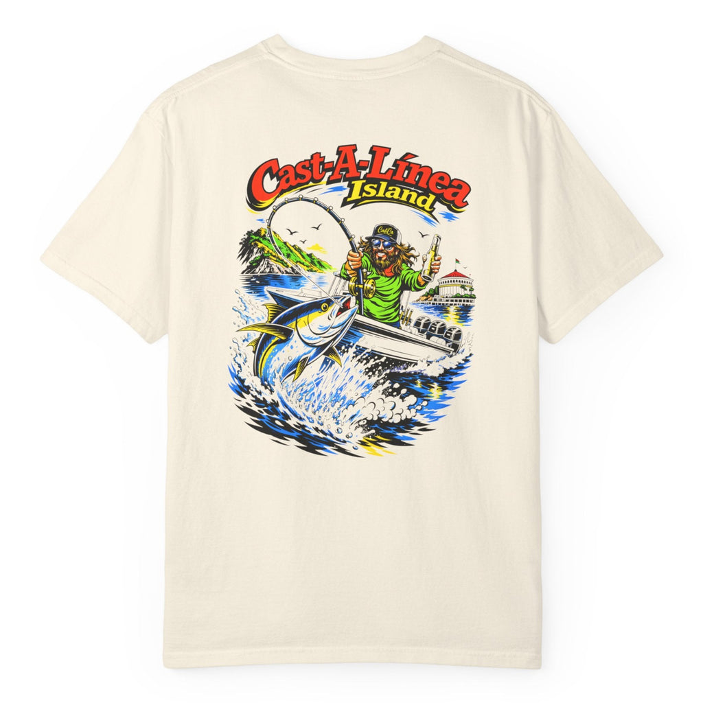 Cast-A-Linea Island - Retro Graphic Tee