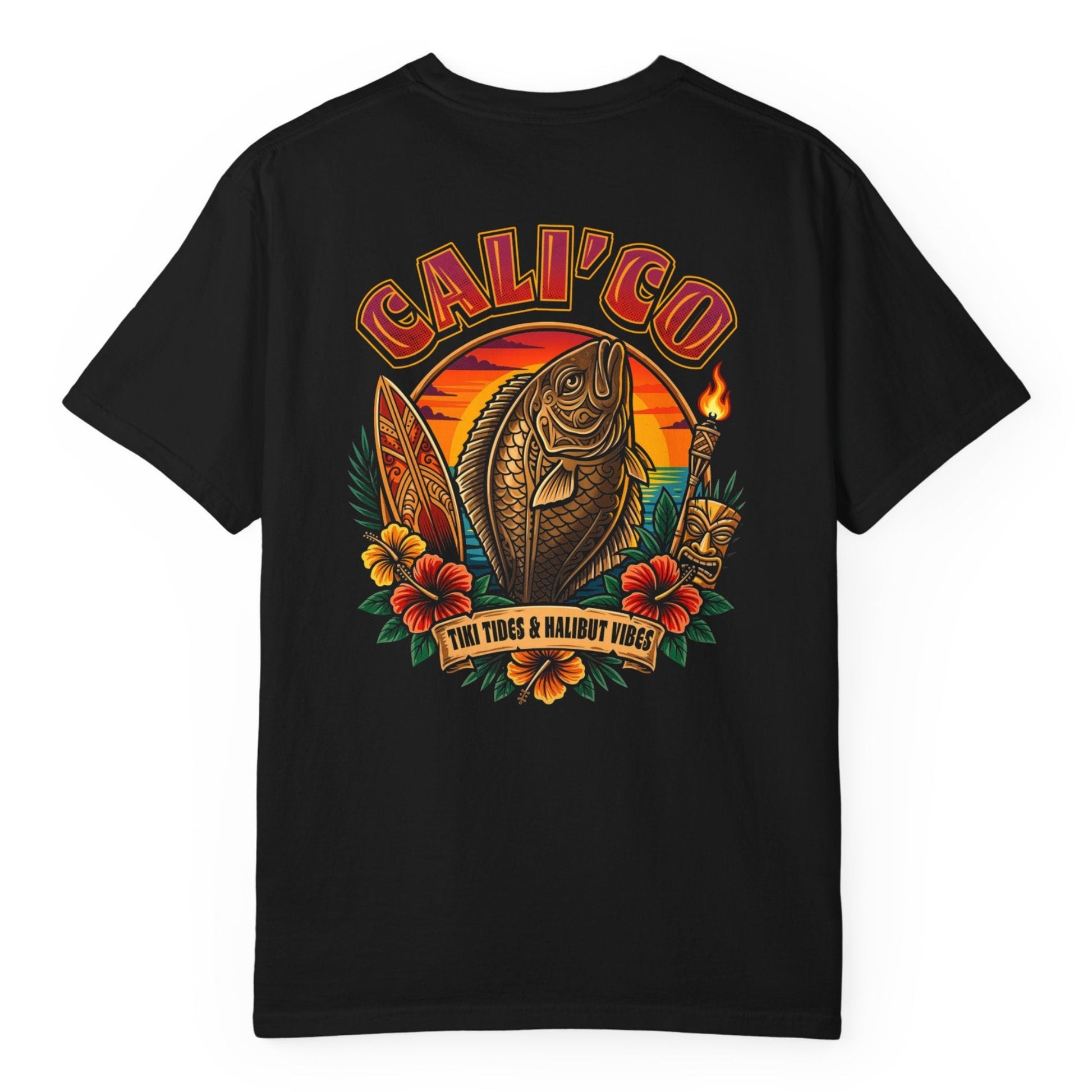 Halibut Vibes - Tiki Tee