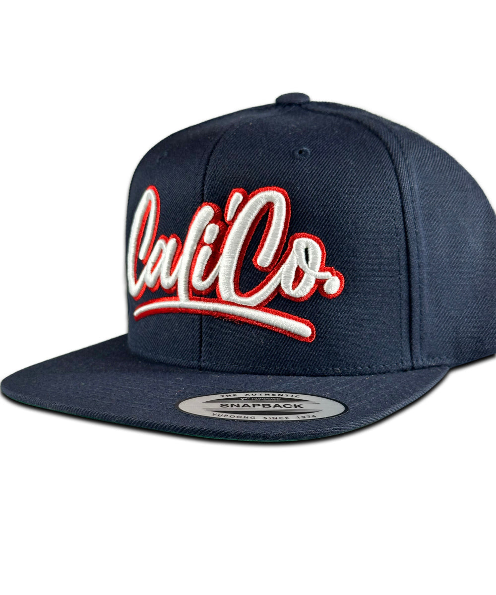 Classic Snapback – Navy/Red